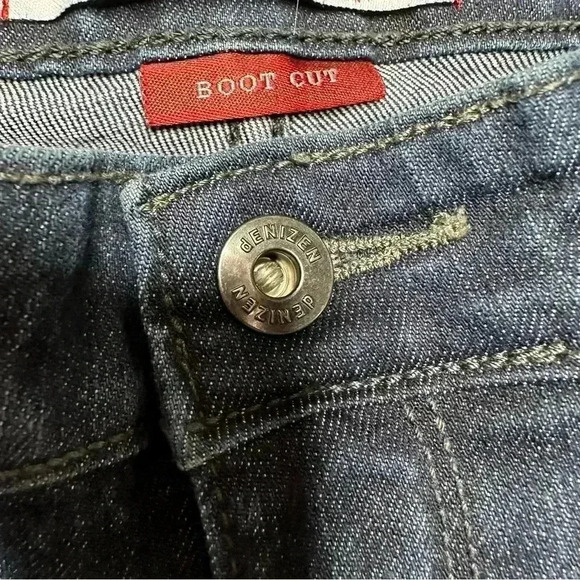 Denizen From Levi’s Boot Cut Jeans Dark Wash Size 8M - Picture 5 of 16